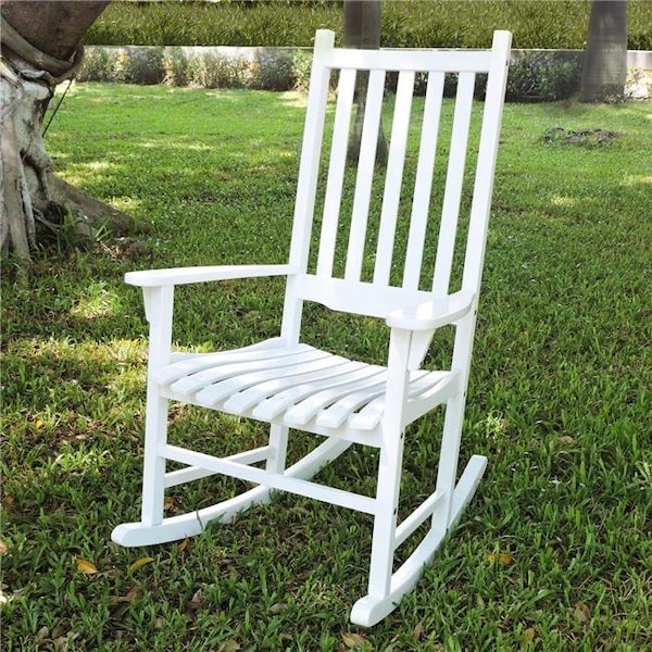 Merry Products Merrick Pet Food MP28260 Traditional Rocking Chair - White MPG-PT-41110WP - main